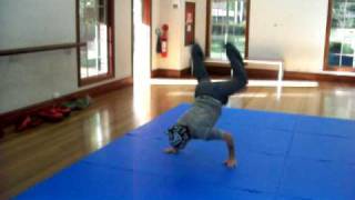 The Worm and back flip by Darien Engler