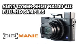 Sony Cyber-shot RX100 VII (RX100M7) Full HD Samples, ISO and lens review