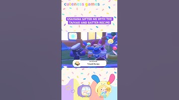 Usahana gifted me with the Taiyaki and Batter Recipe! #hellokittyislandadventure #sanrio