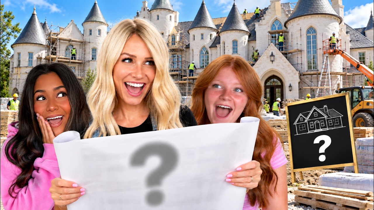 We are BUiLDiNG a NEW CASTLE HOUSE!! *HOUSE TOUR*🏰🏡🔨