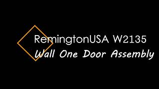 RemingtonUSA - Wall One Door Assembly - RTA Cabinets