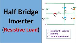 Half Bridge Inverter with Resistive Load : Lecture 2