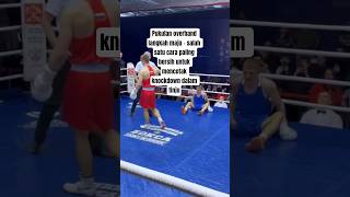 Pukulan overhand langkah maju #latihan keterampilan #tinju #kidal #latihan tinju #theerainers