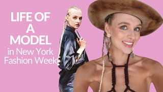 Life of a model at NEW YORK FASHION WEEK \/ Nina Dapper