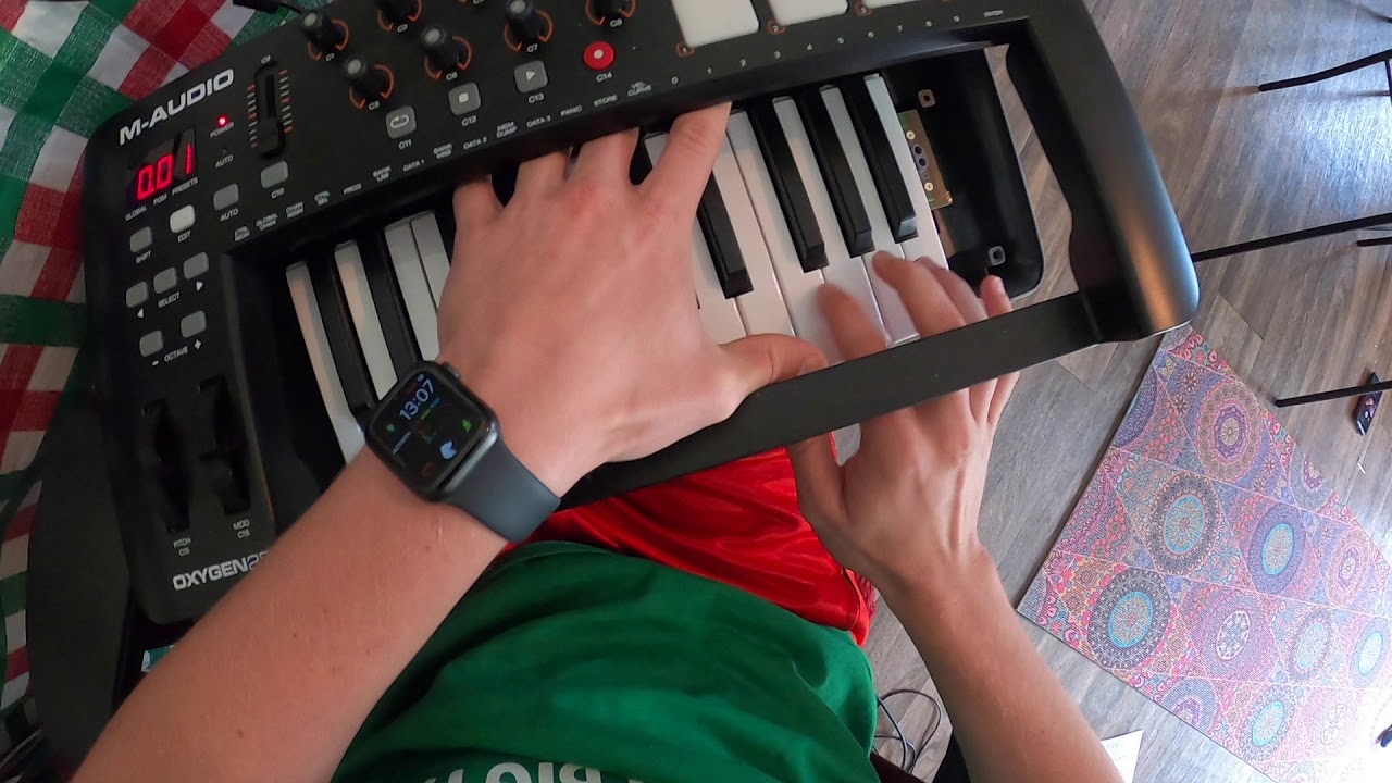 Fixing MAudio Oxygen 25 Keyboard with Dead Keys YouTube