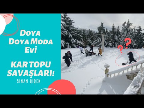 DDM Evinde Kar Topu Savaşları !!!! | Sinan Çiçek