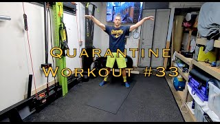 ZioFIT: Quarantine Workout #33 (COVID-19 Dryland Strength Circuit #33)
