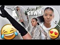 SINGLE & ready to MINGLE! GRWM: HAIR, FACE, OUTFIT 💗