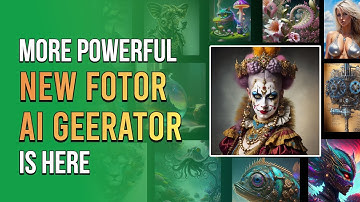 More powerful features,new Fotor AI Generator is here