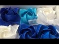 【折り紙】福山ローズを折ってみた　Origami Fukuyama Rose