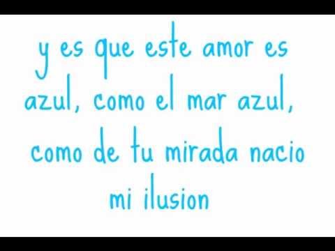 Christian Castro Azul con letra - YouTube