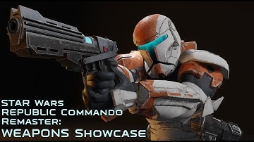 Star Wars Republic Commando Remaster: Weapon Showcase