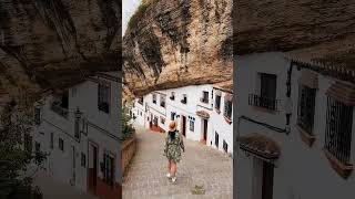 Spain: Setenil de las Bodegas Hidden secrets! #facts #shorts
