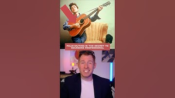 Palm muting is the secret to sounding professional… but no one tells you why…