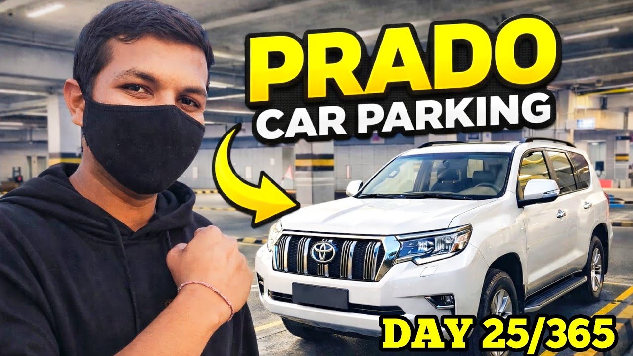 365 DAY CHALLENGE DAY - 25 Prado Car Parking Challenge 😱 | Perfect Parking Gameplay