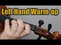 Left Hand Warm-up - One of my favorite left-hand warming up exercise!