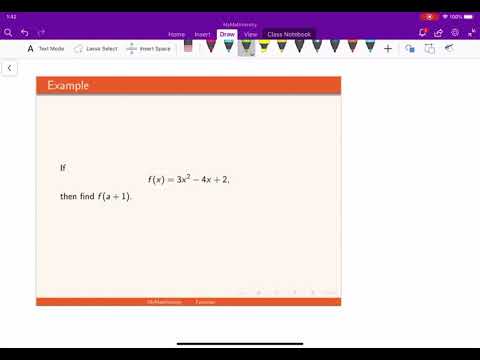 Evaluate the given function - YouTube