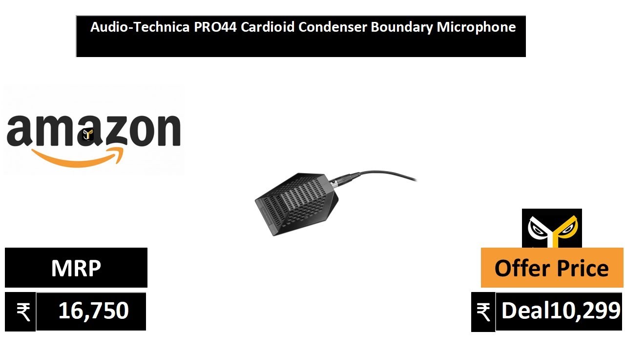 Audio Technica PRO44 Cardioid Condenser Boundary Microphone
