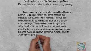Contoh 5 Soalan & Jawapan Novel Silir Daksina