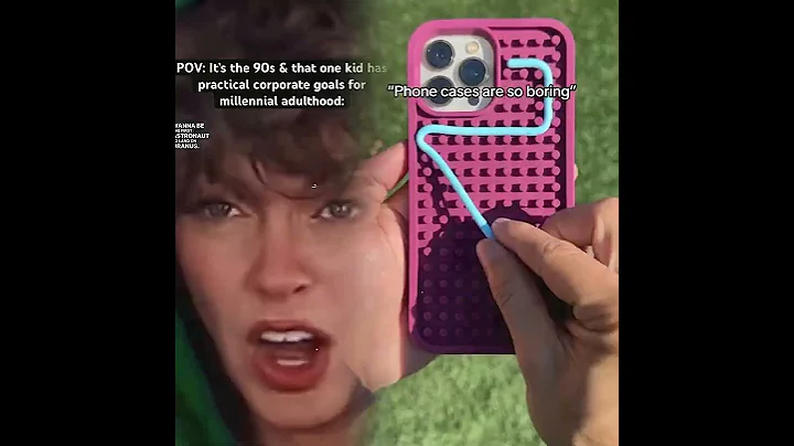 It’s the #90s & that one kid has practical corporate goals for #millennial adulthood. #nostalgia