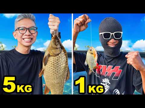 WHO CAN CATCH THE HEAVIEST FISH??!!