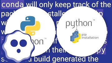 How do I keep track of pip-installed packages in an Anaconda (Conda) environment?
