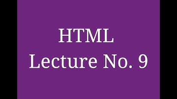 Creating HTML Tables |Part-1|, Lec-9 |HTML tutorial for beginners in Urdu/Hindi|