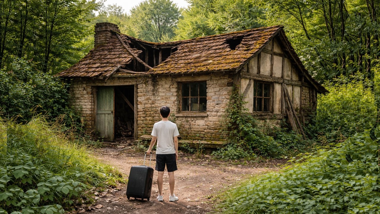 A young man used $4,000 in savings to renovate his mother’s old house, surprising her