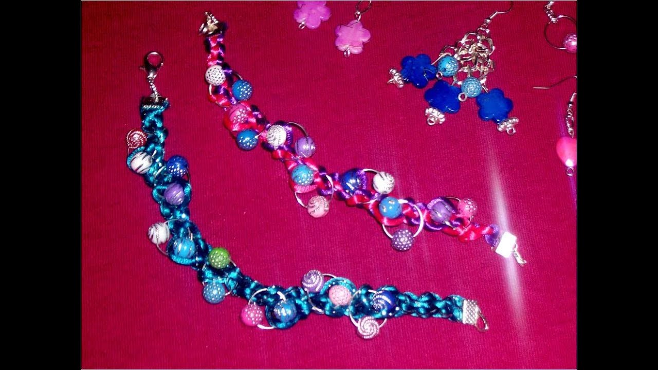Pulsera trenzada paso a paso Cursos Talleres