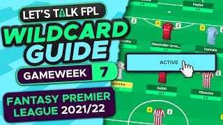 COMPLETE FPL WILDCARD GUIDE GAMEWEEK 7 | Fantasy Premier League Tips 2021/22