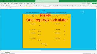 Free One Rep Max Calculator screenshot 4