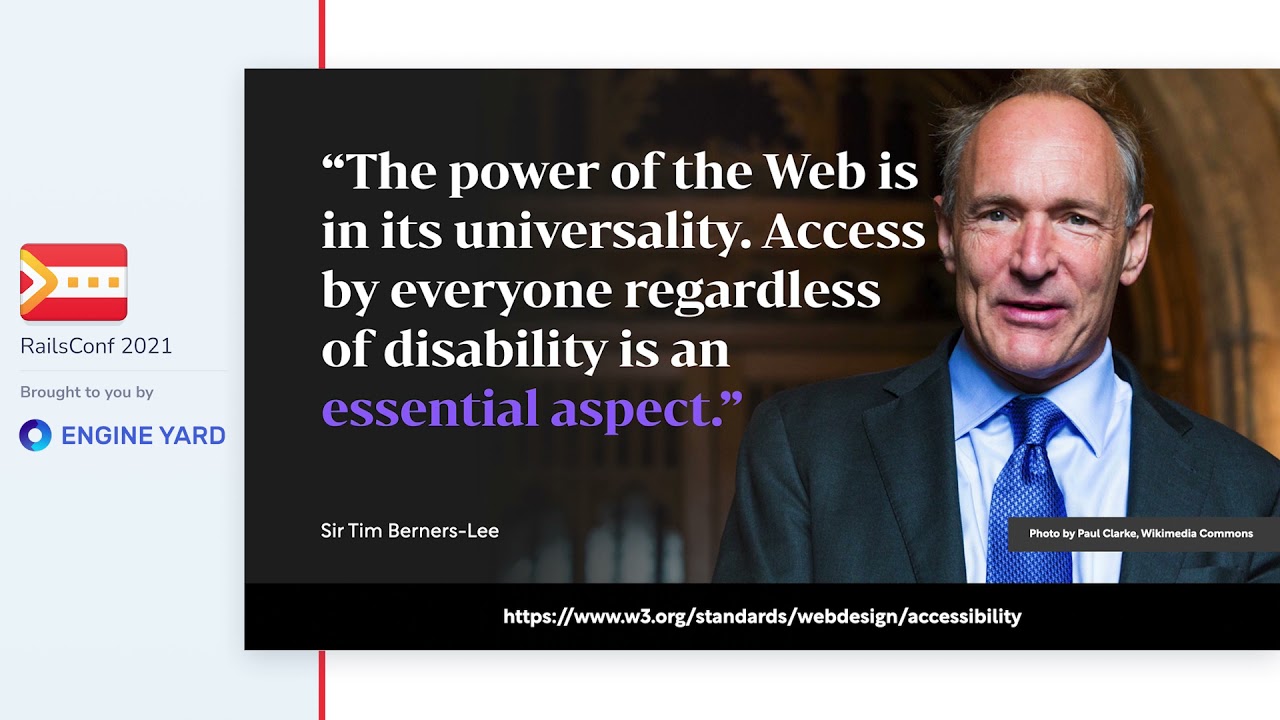 Accessibility is a Requirement - Ryan Boone