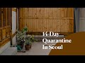 JFK to ICN, Quarantine in a Hanok Airbnb ZIKM in Seoul, Cooking, Food Delivery | SEOUL DIARIES