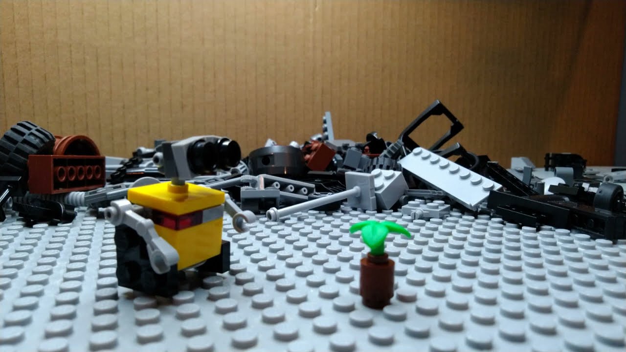 WALL-E VS LEGO Stop Motion