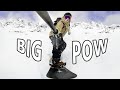 Snowboarding Big Powder Lines in Revelstoke, Canada