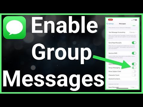 ვიდეო: რატომ არ ვიღებ ჩემს ჯგუფურ შეტყობინებებს iPhone-ზე?