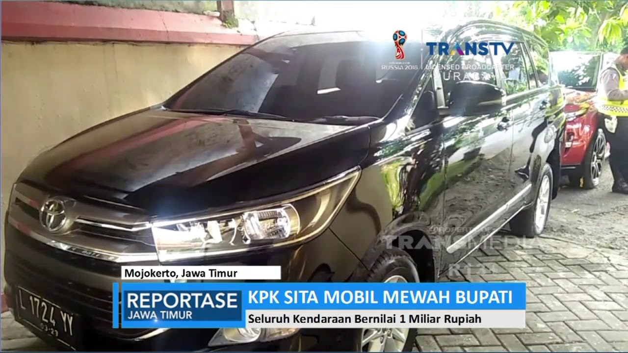 KPK Sita Mobil  Mewah  Bupati  YouTube