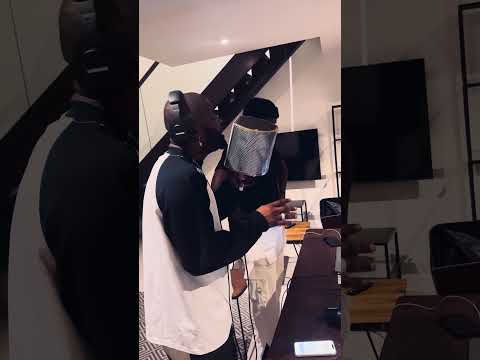 Studio time with my bro @skales 🎶🔊#ThePriceOfBecoming