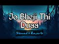 Duaa slowed reverb song  shanghai movie  lofis mart