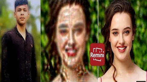 How To Use Remini Photo Enhancer App | Convert Low Quality Image To High Quality | Remini Tutorial