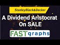 Stanley Black & Decker A Dividend Aristocrat On Sale | FAST Graphs