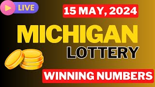 Michigan Midday Lottery Results For - 15 May, 2024 - Daily 3 - Daily 4 -   Powerball - Mega Millions