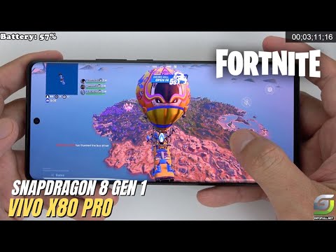 Vivo X80 Pro Fortnite Gameplay