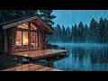 Piano Sounds For Sleeping - 99% Instantly Fall Asleep With Thunder Sound and Rain At Night #47
