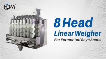Multihead Weigher with Screw Feeder for Sticky Product: Fermented Soya Bean