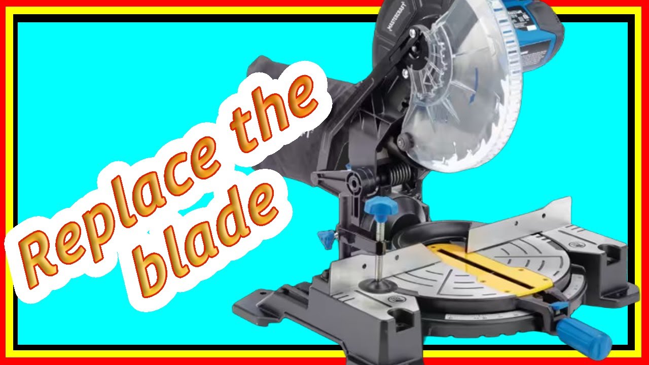 Как заменить лезвие на 10-дюймовой торцовочной пиле