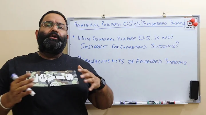 general purpose operating system vs embedded systems