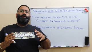 general purpose operating system vs embedded systems