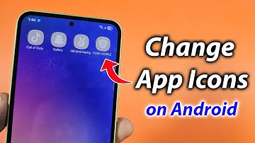 How to change icons on android without launcher