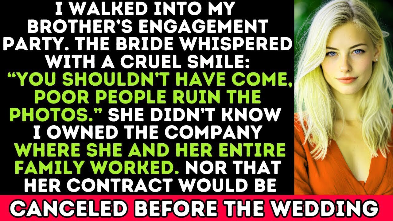 At My Brother's Engagement They Mocked Me- Then I Revealed I Own Where They Work